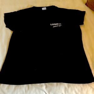 Lush Handmade Cosmetics Charity Pot Swag T-shirt